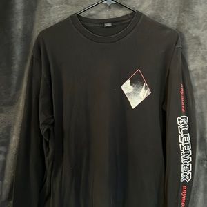 Black Longsleeve Gleemers Shirt